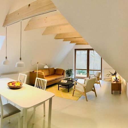 Moorblick! Grosse Dachwohnung Mit Kamin Und Sauna Leck Экстерьер фото