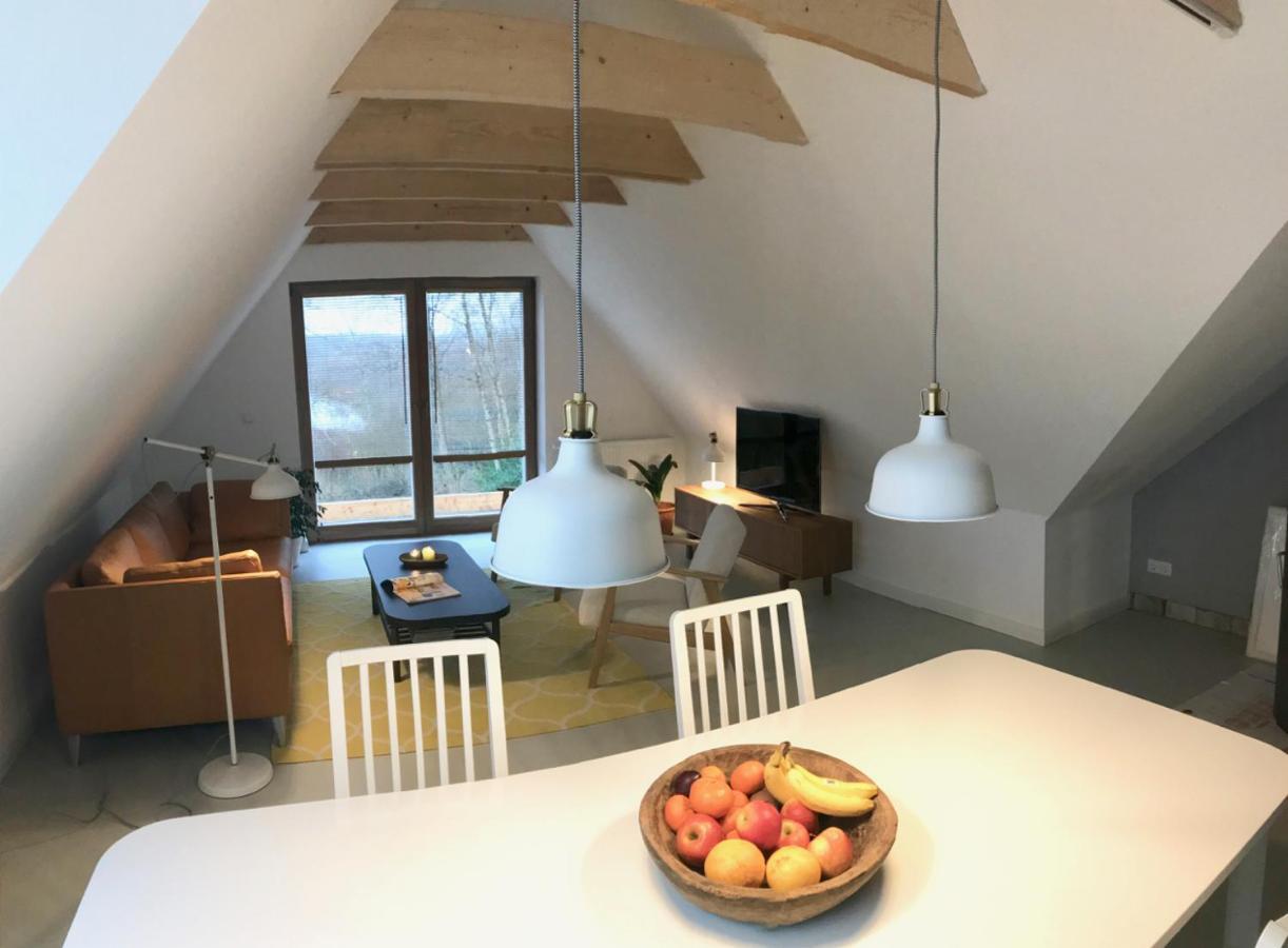 Moorblick! Grosse Dachwohnung Mit Kamin Und Sauna Leck Экстерьер фото