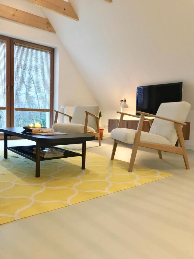 Moorblick! Grosse Dachwohnung Mit Kamin Und Sauna Leck Экстерьер фото