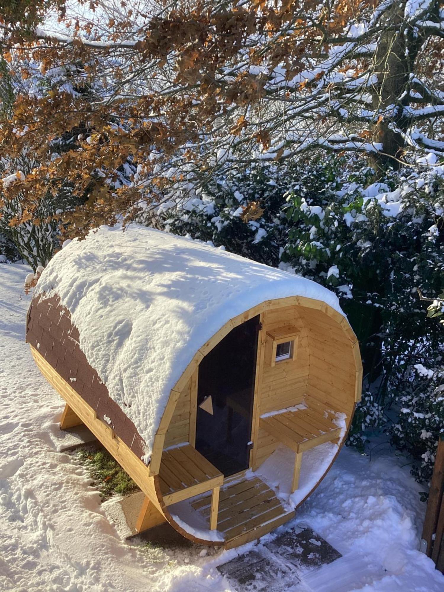 Moorblick! Grosse Dachwohnung Mit Kamin Und Sauna Leck Экстерьер фото